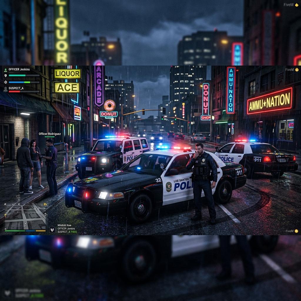 FiveM city environment